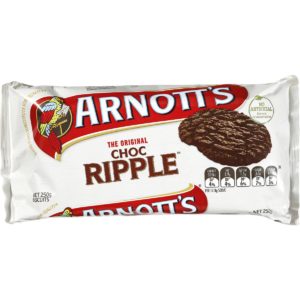 250g ripple arnott arnotts ripples crackers