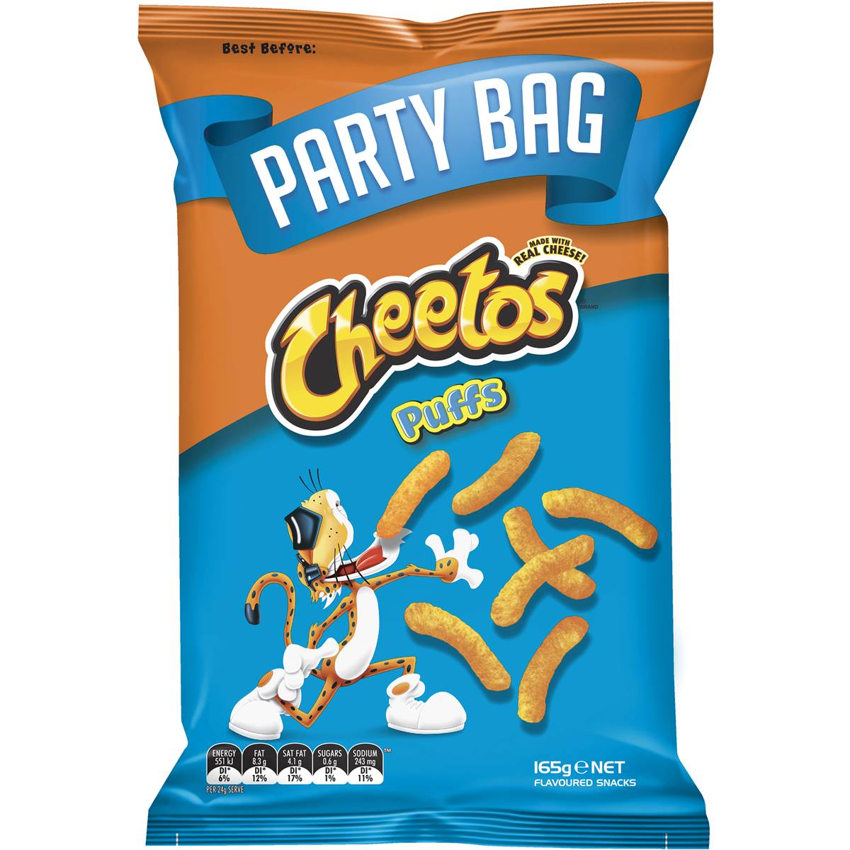 Cheetos Puffs Sharepack 165g.