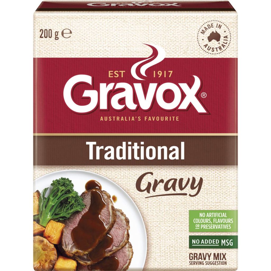 Gravox Gravy Powder Traditional 200g Forrest Road Fresh Armadale