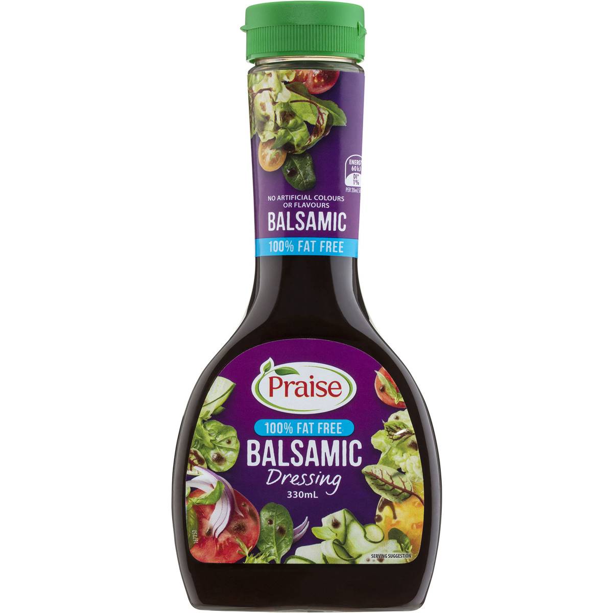 Praise Balsamic 99 Fat Free Dressing 330ml Forrest Road